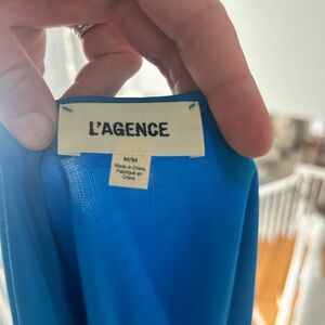 Silk dress by L’agence.